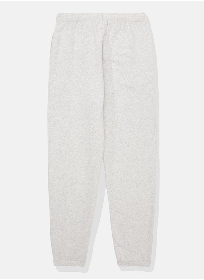 American Eagle Fleece Graphic Baggy Jogger  - Image 3