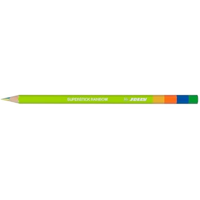 JOLLY RAINBOW ORANGE/GREEN/BLUE/YELLOW COLOUR REFILLS - BOX OF 12 - Image 2