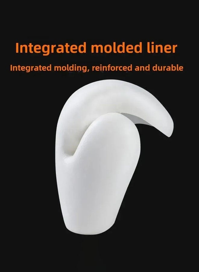 Hanayo Boxing Gloves Set 6oz Children Sports Boxing Gloves Muay Thai Kickboxing Training Gloves Breathable PU Leather Unisex Fighting Sports Boxing Gloves(Black) - Image 4