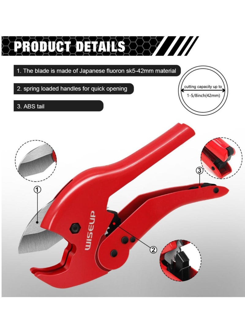 WISEUP 42mm plastic pipe cutter - Image 3