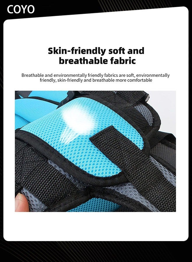 COYO Auto Child Safety Seat Simple Car Portable Seat Belt, Foldable Car Seat Booster Seat for Car Protection, Travel Car Seat Accessories for Kids 0-12 Car Seat for Golf Cart - Image 4