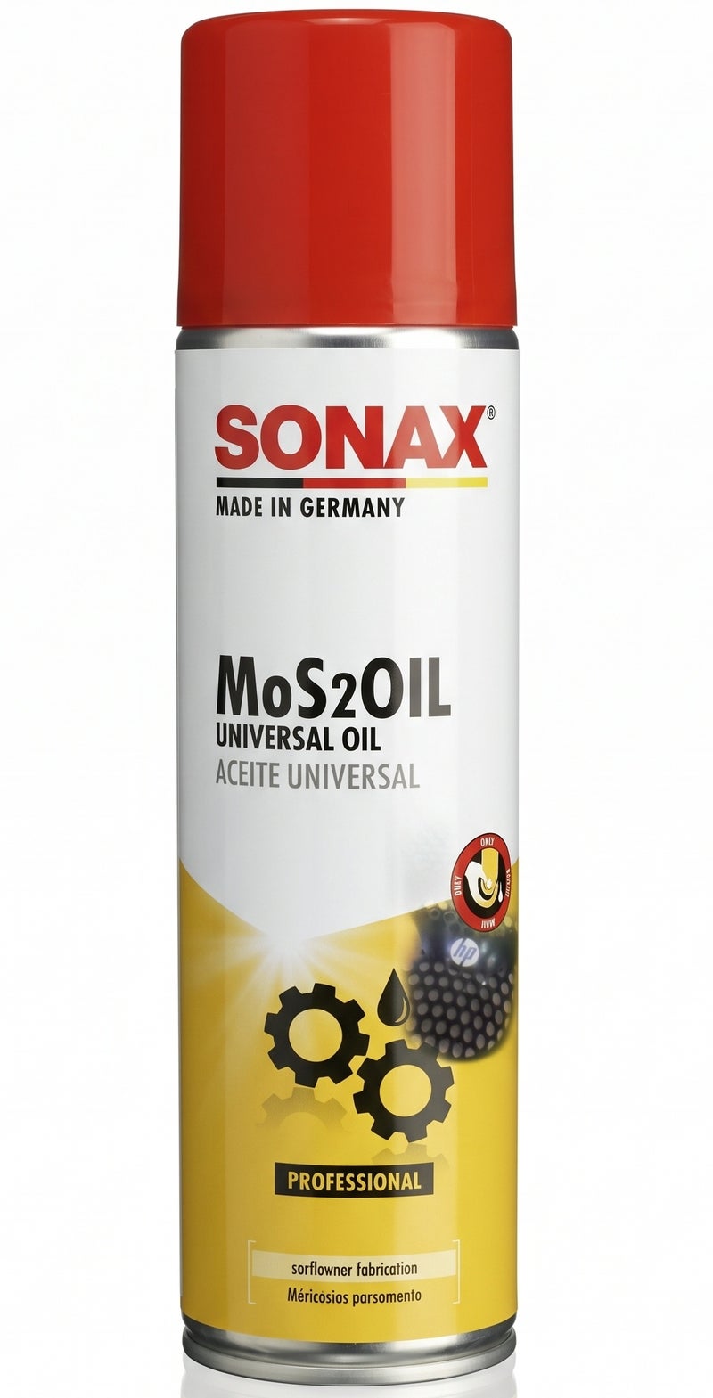 سوناكس زيت تشحيم ومزيل للصدأ MoS2 400 مل (339400)
