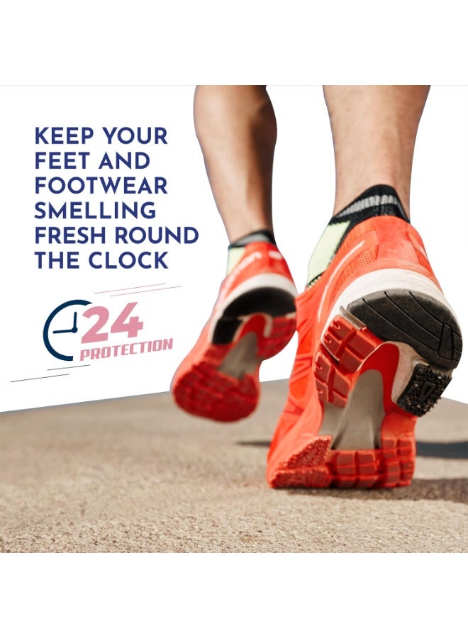 مانليش بخاخ مزيل لرائحة الأحذية والقدمين من مانليتش - مزيل للروائح والروائح للأحذية والجوارب، أكثر من 600 بخة في زجاجة، مهدئ للبشرة، غير مهيج، عضوي وخالٍ من القسوة، ينعش الأقدام المتعبة - 100 مل - Image 5