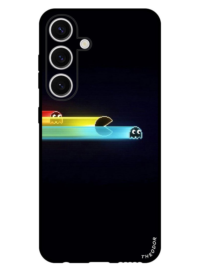 Theodor Protective Case Anti Scratch Shock Proof Bumper Cover For Samsung Galaxy S24 Plus Pacman Amoled - Image 1