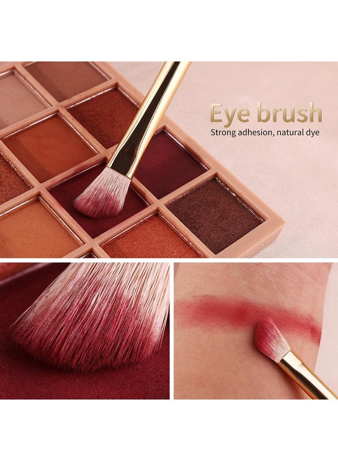 BEILI Makeup Brushes 30Pcs Professional Makeup Brush Set Premium Pink Vegan Synthetic Kabuki Foundation Blending Brush Face Powder Blush Concealers Eye Shadows Make Up Brush Set (White/Rose Gold) - Image 4