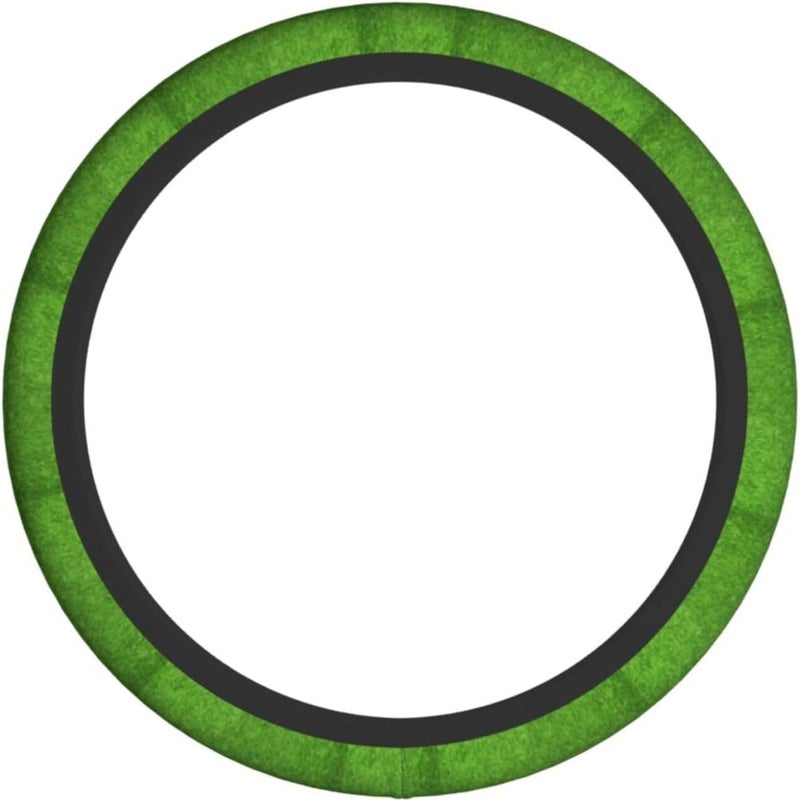 Car Steering Wheel Cover for Women Men, Non-Slip Breathable Steering Wheel, Beautiful Green Grass Steering Wheel Protector, Car Accessories - Image 2