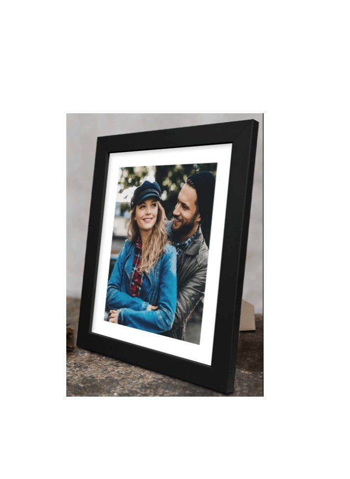 Generic Compact and stylish frame for A5-size prints (148mm x 210mm). Perfect for photos, certificates, or art. Features a clear front, sturdy backing, and sleek finish for any space.  - Image 1