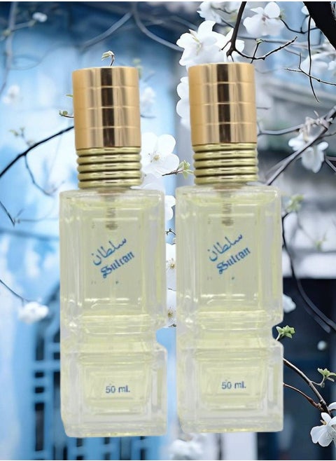 2 قطع عطر سلطان 50مل