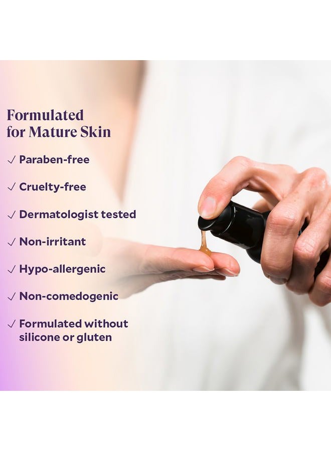 Fièra Vitamin C Serum with Hyaluronic Acid and Citrus Stem Cells - Advanced Anti-Aging Serum for Brightening, Firming, and Hydrating Face & Eye Area - For Mature Skin - 1 FL. OZ. / 30 ML - Image 4