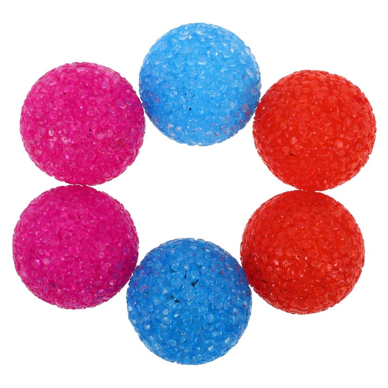 6Pcs Cat Ball With Bells for Kitten Interactive Chase Play Random Color Fun Activity Toy - Image 2