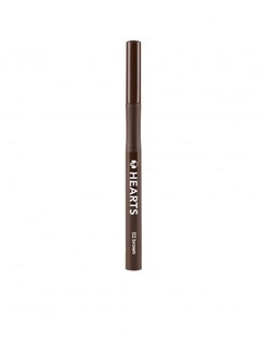 Pencil Dark Brown 02 Hearts