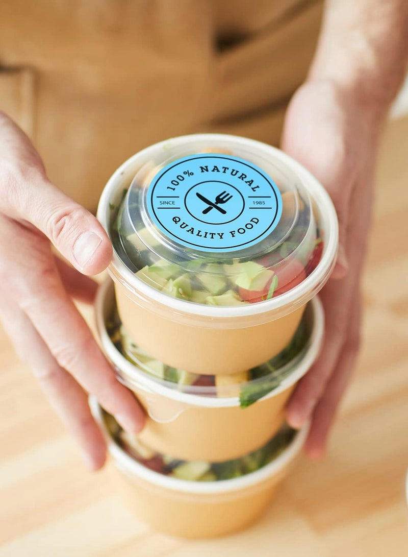 Pink Thermal Sticker Labels - 5cm Self-Adhesive Round Labels for DIY Logo, QR Code, Name Tags & Inventory - 600 Labels per Roll - Image 4