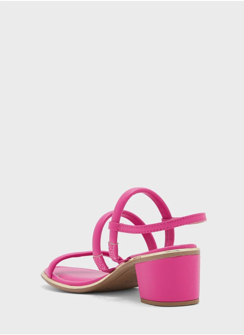 بيرا ريو Lucia Multi Strap Mid Heel Sandals
