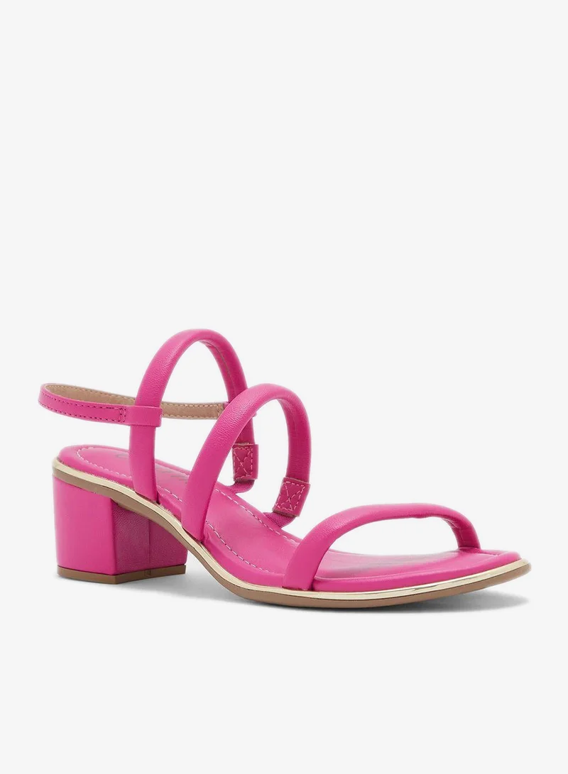 Beira Rio Magenta Sandals for Women with Back Strap – Stylish & Supportive sling Back Ladies Sandals for Women | Best Price UAE