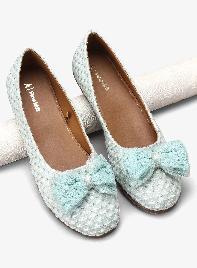Pine Kids Pine Kids Belly Shoes - Mint Green