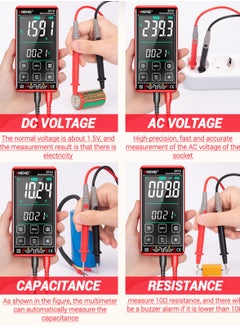 ANENG 621A Touch Screen Intelligent Digital Multimeter 9999 Counts Auto Range Rechargeable Portable NCV Universal Meter Voltmeter Ammeter  - Image 4