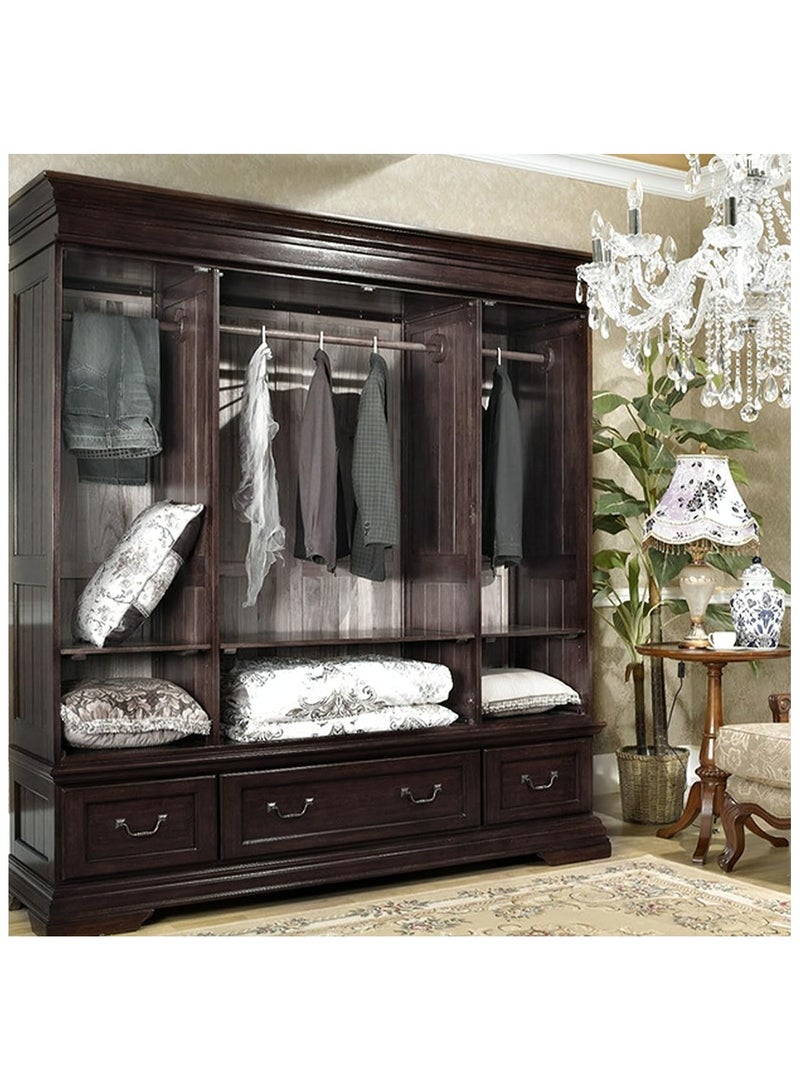 آنا ورق جدران ذاتي الالتصاق بتصميم تقليد الخشب المقاوم للماء والرطوبة والزيت، 45 سم × 5 م، مثالي لتجديد المنزل - Image 4