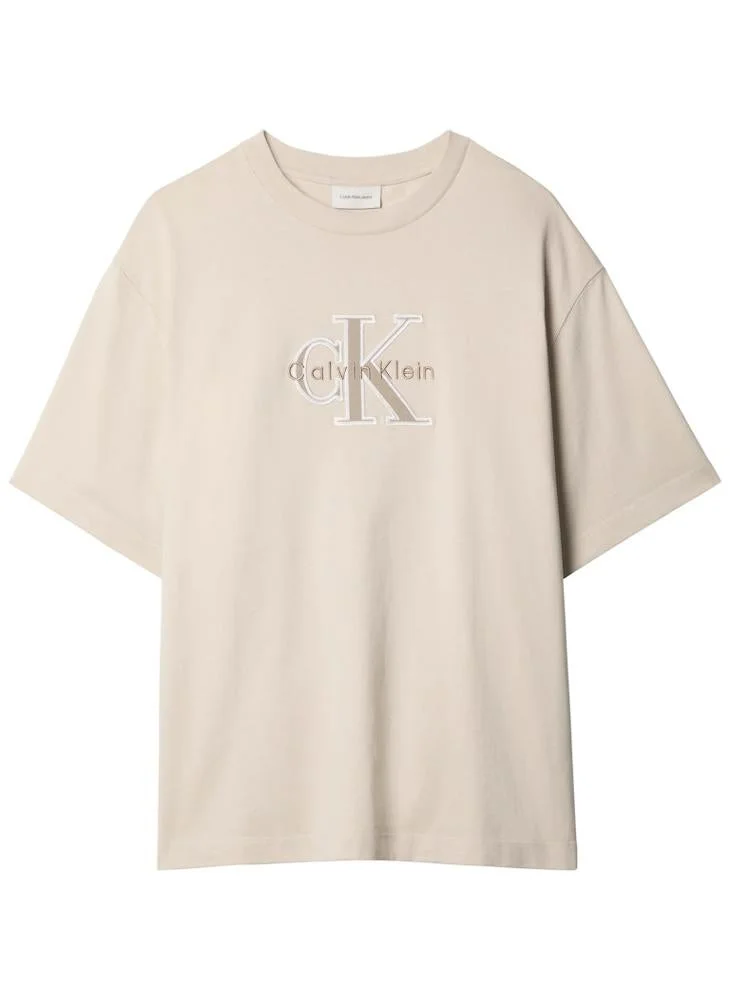 Calvin Klein Jeans  Relaxed Logo Appliqué T-shirt for Men | Best Price UAE