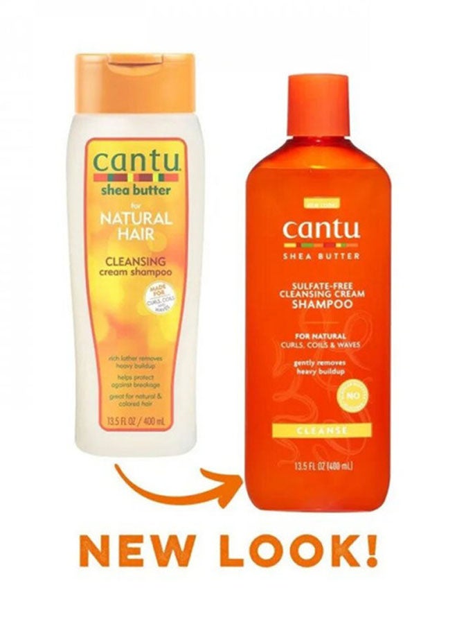 Cantu Shea Butter Shampoo Multicolour 400ml - Image 3