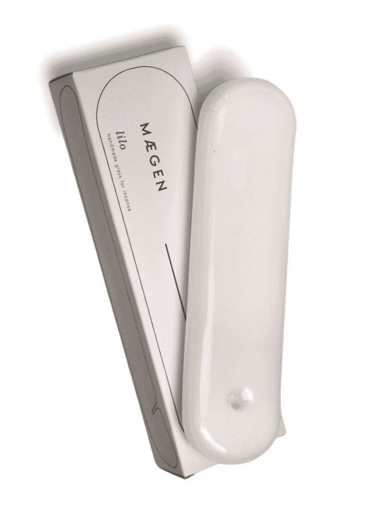 Maegen Lilo Incense Holder - Milky White