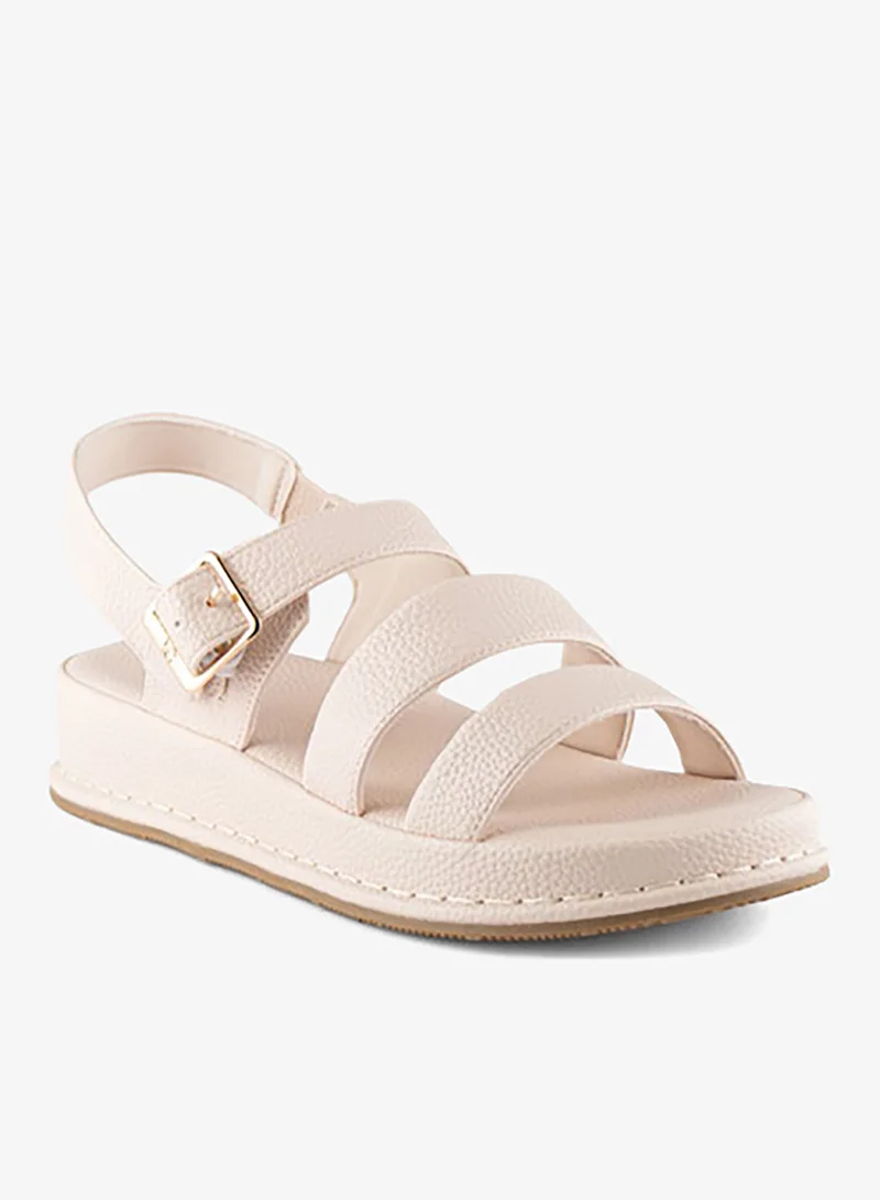 فينتشي صنادل نسائية حزام الكاحل إسفين