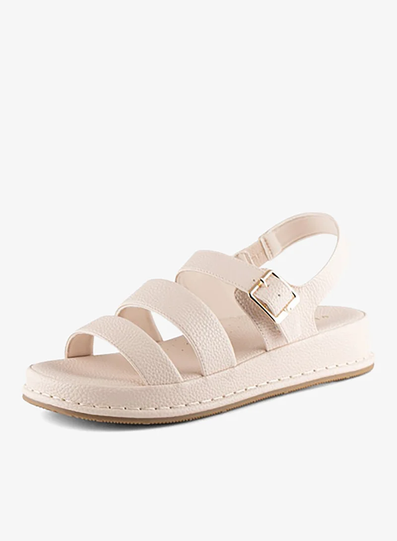 فينتشي صنادل نسائية حزام الكاحل إسفين