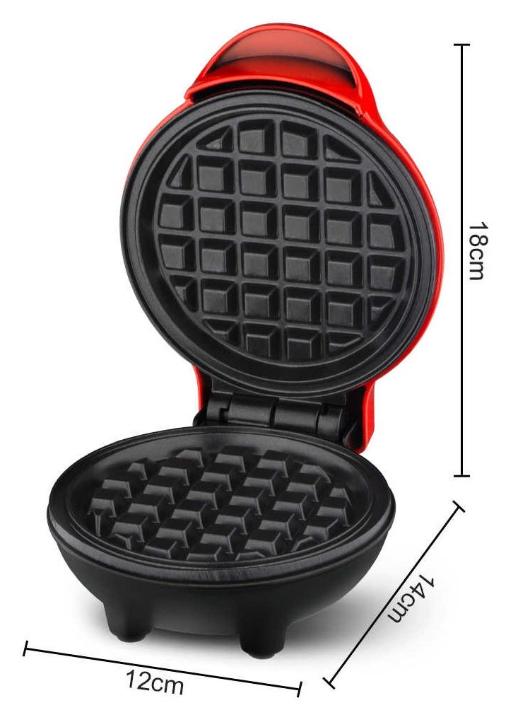 RAF RAF Mini Waffle Maker for Kids, Mini Waffle Maker with Non-Stick Design for Snacks and Sandwiches, Double-Sided Mini Home Breakfast Maker, Multifunctional Breakfast Machine with Non-Stick Plates, Compact and Easy to Clean  - Image 4