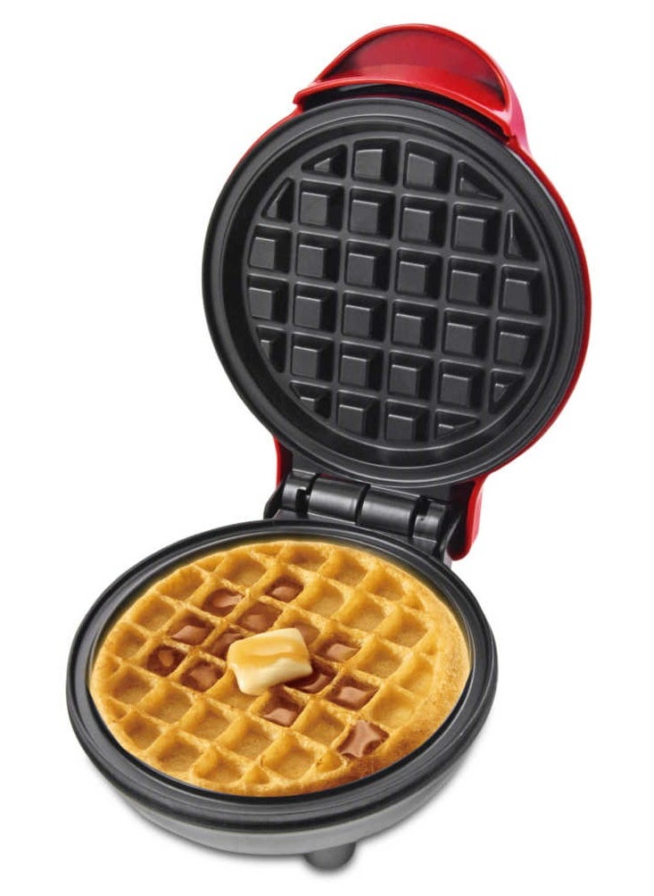 RAF RAF Mini Waffle Maker for Kids, Mini Waffle Maker with Non-Stick Design for Snacks and Sandwiches, Double-Sided Mini Home Breakfast Maker, Multifunctional Breakfast Machine with Non-Stick Plates, Compact and Easy to Clean  - Image 1
