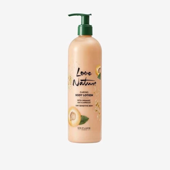 Organic Apricot & Oatmeal Body Lotion