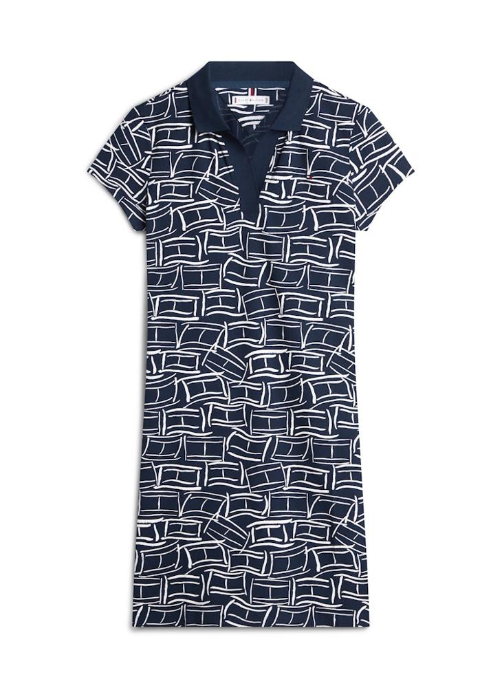TOMMY HILFIGER 1985 Pique Polo Dress - Image 5