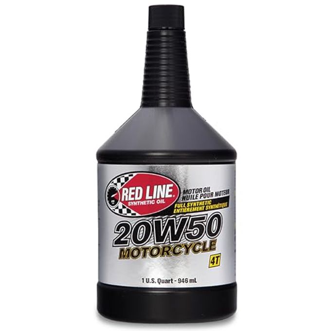 Red Line 42504 20W50 Motorcycle Oil Synthetic Quart (12 Pack) - Image 4