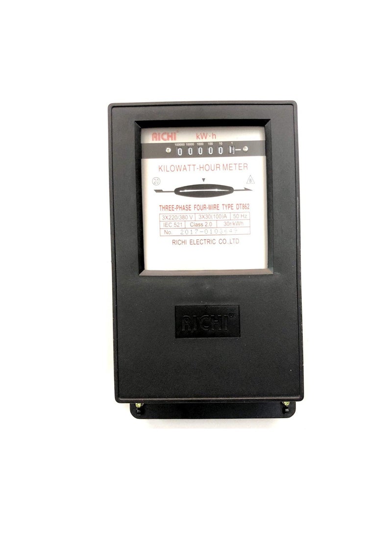 RICHI - Electricity Watt-hour Meter 3 Phase 3x30(100A) - Image 1