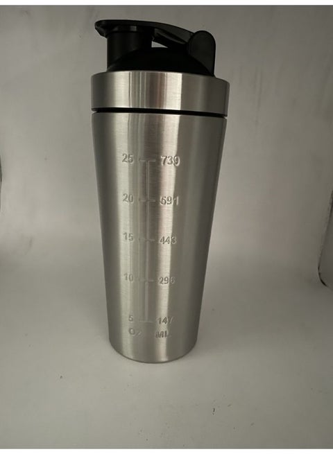 304 Stainless Steel Single-layer Shake Cup Protein Powder Milkshake Fitness Sports Kettle Gift Cup