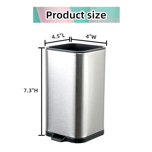 LIBODOUR Kitchen Utensil Holder For Countertop Organizer Stainless Steel Kitchen Storage Utensil Silverware Organizer Caddy Small Capacity Flatware Spoon Spatula - Image 4