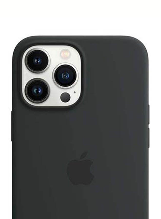 Apple iPhone 13 Pro Max Silicone Case with MagSafe Midnight - Image 5
