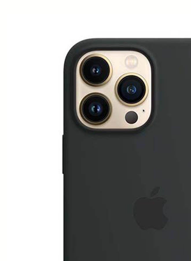 Apple iPhone 13 Pro Max Silicone Case with MagSafe Midnight - Image 4