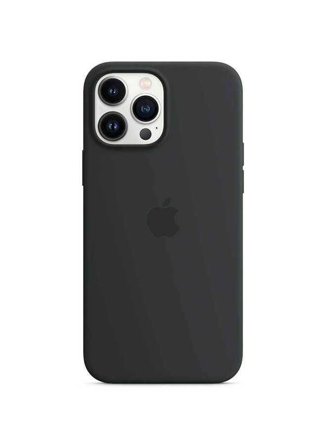 Apple iPhone 13 Pro Max Silicone Case with MagSafe Midnight - Image 2