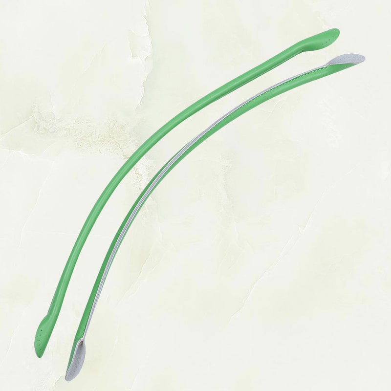 1 Pair 60cm Leather Handbag Strap DIY Tote Bag Replacement Strap Accessory (Light Green) - Image 3