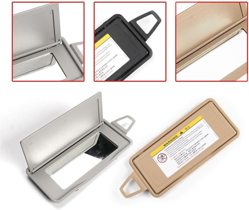 DEMULAX Car Interior Sun Shade Visor Makeup Mirror Cover - Image 4