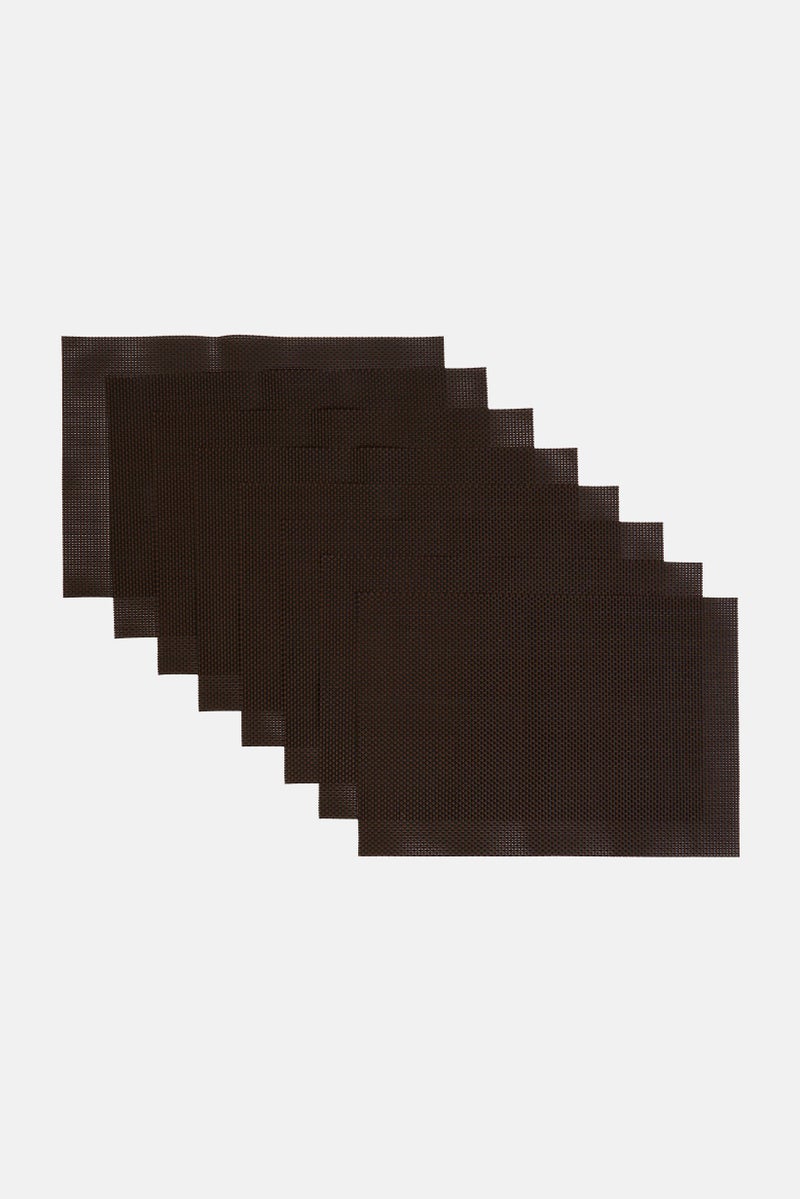 Bombay 8 Pcs Texteline Placemats, Multicolor - Image 3