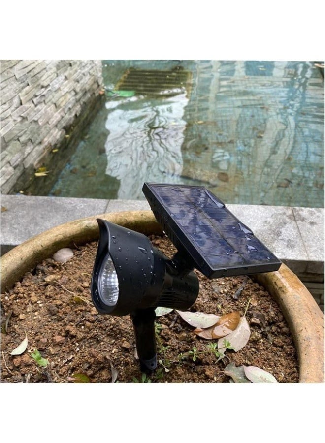 مصباح LED يعمل بالطاقة الشمسية، أبيض دافئ، مقاوم للعوامل الجوية، سهل التركيب، موفر للطاقة - Image 4