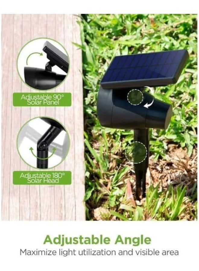 مصباح LED يعمل بالطاقة الشمسية، أبيض دافئ، مقاوم للعوامل الجوية، سهل التركيب، موفر للطاقة - Image 5