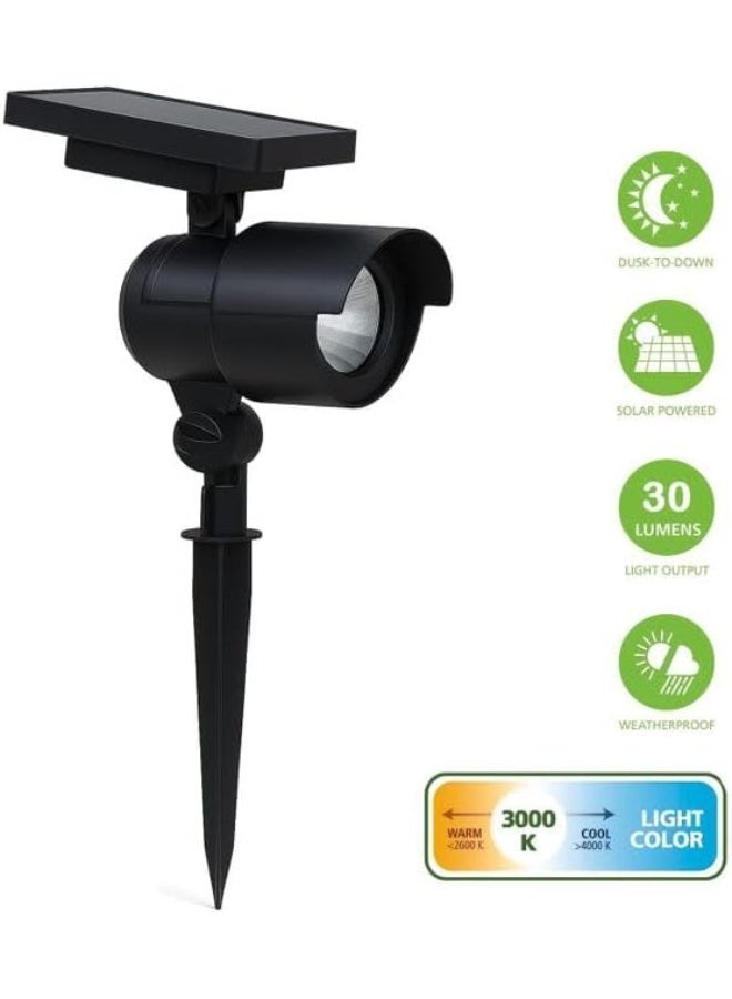 مصباح LED يعمل بالطاقة الشمسية، أبيض دافئ، مقاوم للعوامل الجوية، سهل التركيب، موفر للطاقة - Image 3