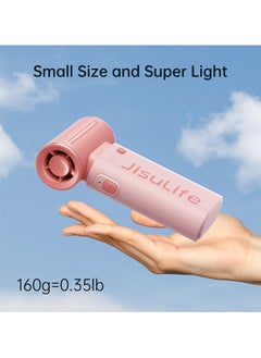 Jisulife Elec 9  Handheld Turbo Fan with Adjustable Speeds  3600mAh Rechargeable Battery - pzsku/Z5FC90F38C767822F6958Z/45/_/1733873239/cfde4702-8f78-401f-a8fb-23961affa6b4