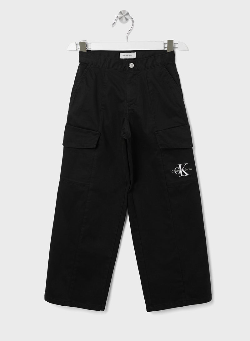 Calvin Klein Jeans Youth Essential Cargo Pants  - Image 1