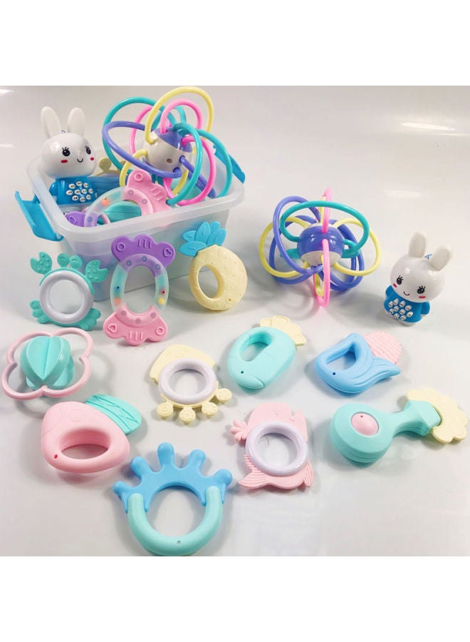Newborn Baby Hand Bell Toy Tooth Gum 0-3-6-12 Months Old Baby 1 Year Old Hand Ball 8 Can Be Boiled - Image 4