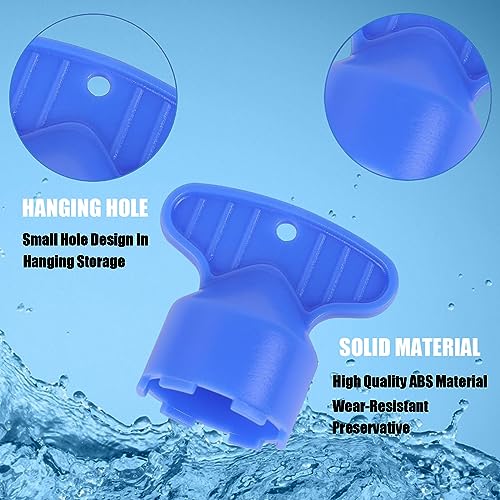 BOETOADG 5 Pcs Faucet Aerator Key Removal Wrench Tool with 5 Sizes M16.5, M18.5, M21.5, M22.5, M24 Recessed Aerator Key Sink Aerator Wrench for Bathroom Kitchen Sink Faucet Aerator Removal Tool - Image 4