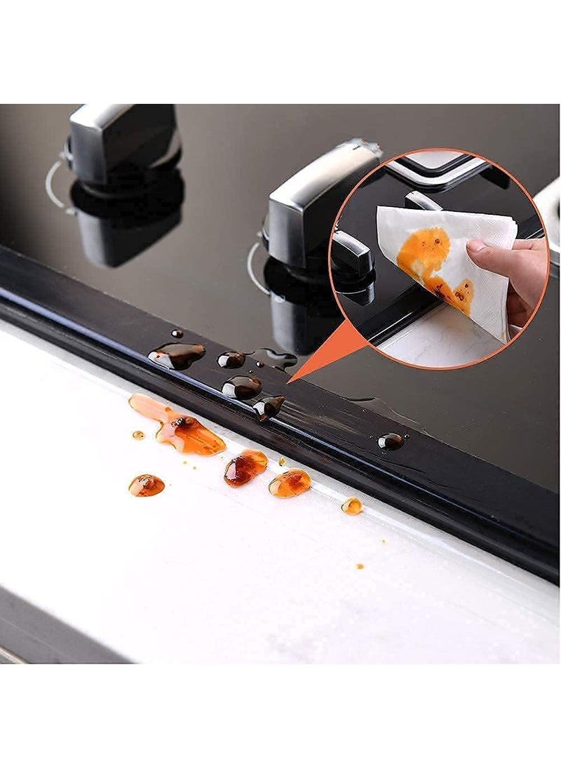Generic Silicone Transparent Tape for Waterproof Protector Sink Sealer for Gas Stove Lining Silicone sealant for Kitchen Sink Kitchen and Bathroom Waterproof Tape 3 Meter  - Image 5