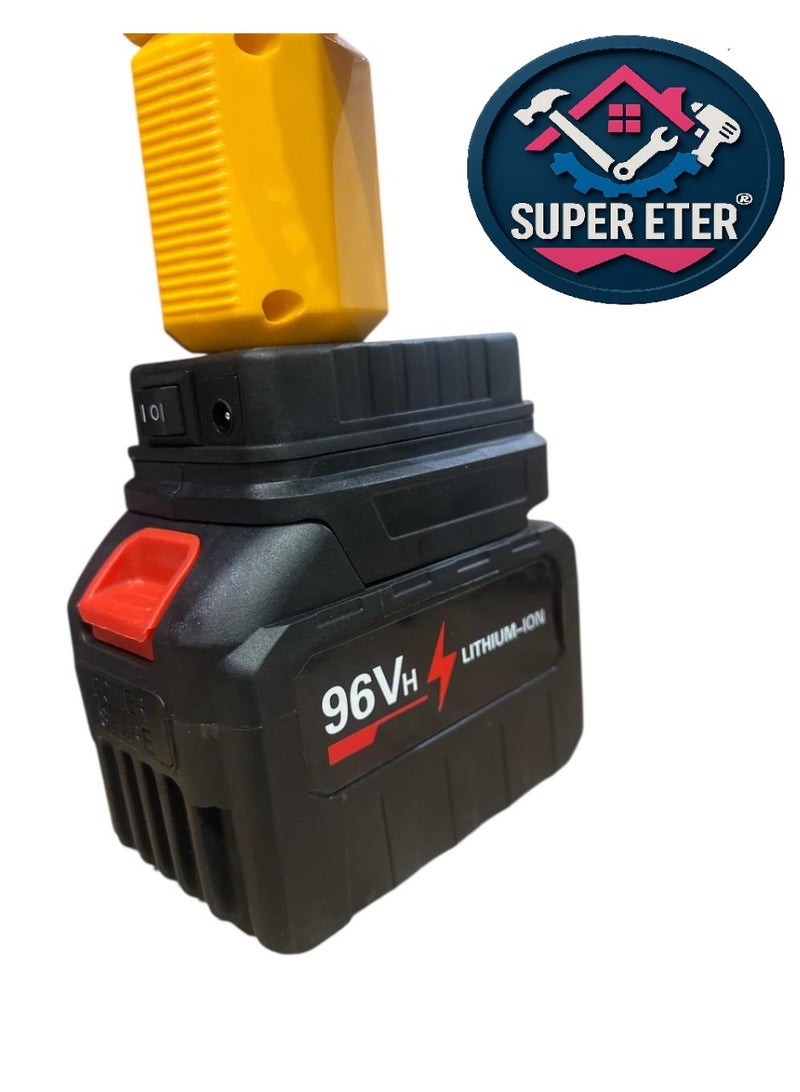 سوبر  ايتير مروحة عطرية مزدوجة الرأس من SUPER ETER – موديل 10006385 – تعمل ببطارية ليثيوم قابلة لإعادة الشحن – دوران 720° مزدوج – تبريد قوي وصامت – مناسبة للسيارة، المكتب، والنزهات - Image 4