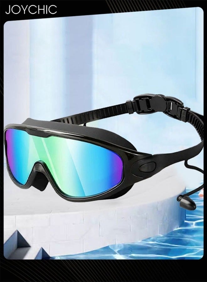 Joychic Adjustable Anti-Fog NO Leaking UV Protection Wide View Lightweight Swimming Goggles for Women Men - Image 1
